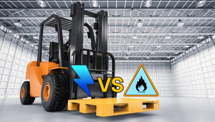 Chariot élévateur électrique vs propane : comment choisir pour votre entrepôt?