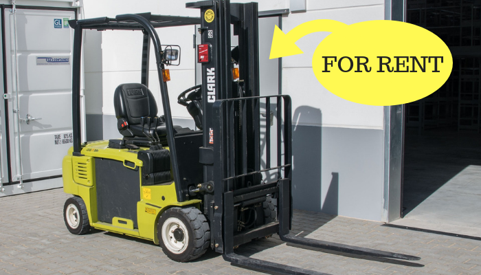 Forklift rental : why should you rent your forklift?