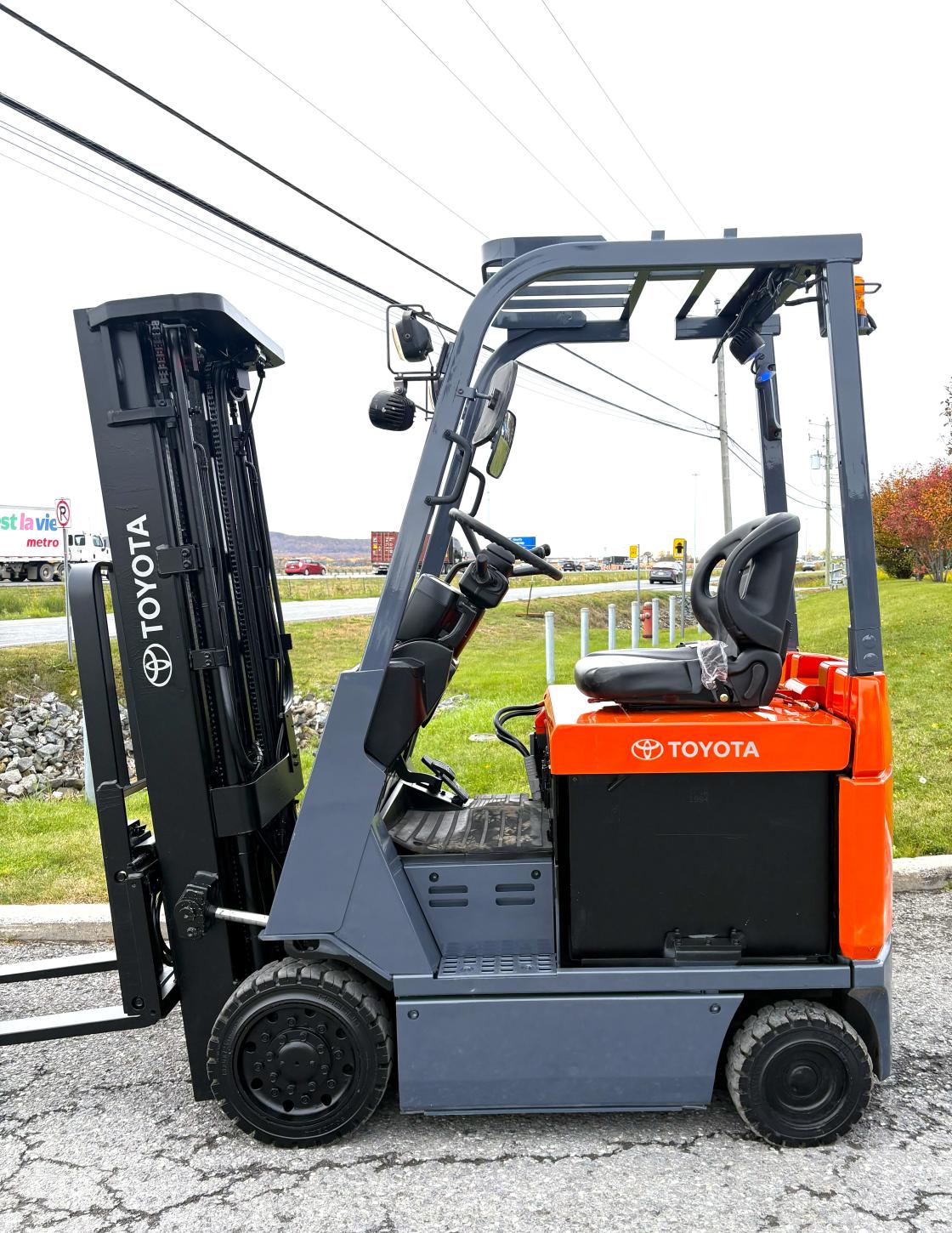 Cushion electric forklift Toyota 7FBCU18 2019 #13783