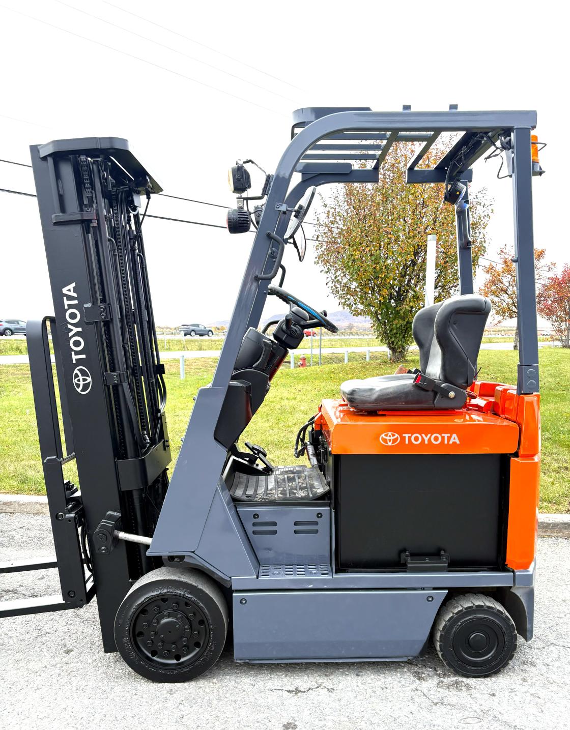 Cushion electric forklift Toyota 7FBCU18 2019 #13784